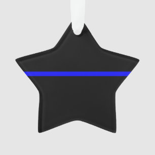 Die Anweisung symbolische Thin Blue Line Ornament