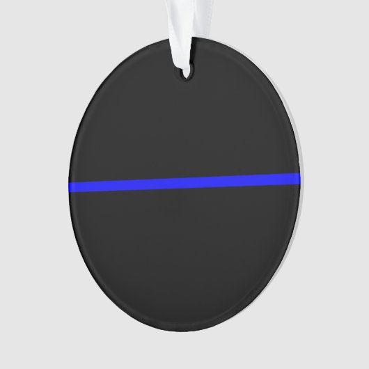 Die Anweisung symbolische Thin Blue Line Ornament (Vorderseite)