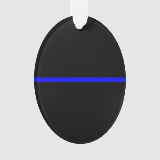 Die Anweisung symbolische Thin Blue Line Ornament (Vorderseite)
