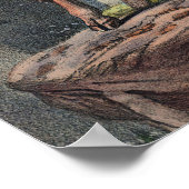 Die Aoudad von Joseph Wolf Poster (Ecke)