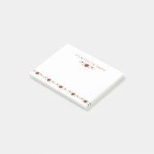 Die Apfel-Post-it-Zettel-Auflage des Lehrers Post-it Klebezettel (angewinkelt)