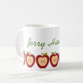 Die Apfel-Tasse des Lehrers Tasse (Vorderseite Links)