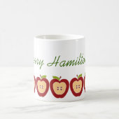 Die Apfel-Tasse des Lehrers Tasse (Mittel)