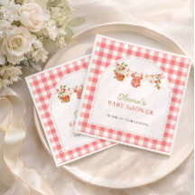Die Apfel Unserer Augen Baby Shower Lunch Serviett