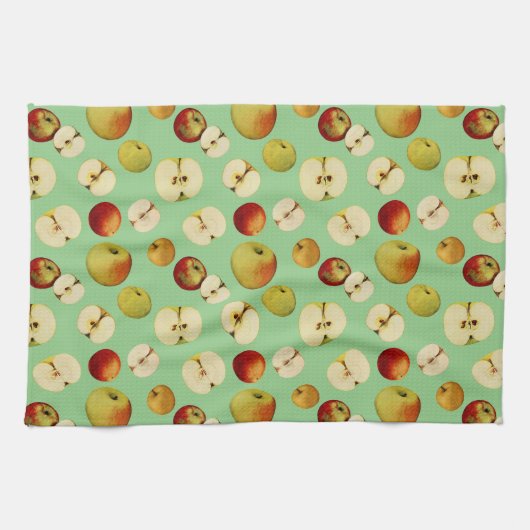 Die Äpfel von New York Geschirrtuch (Horizontal)