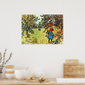 Die Apfelernte Poster (Küche)