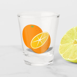 Die Apfelsine Schnapsglas