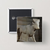 Die API Stier, vom Serapeum, Memphis Button (Vorne & Hinten)
