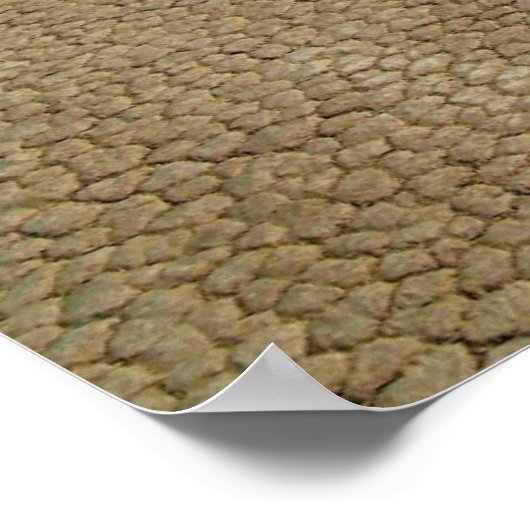 Die Apokalypse im Inneren eines Orangen Poster (Ecke)