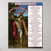 Die Apostel-Credo Poster (Vorne)