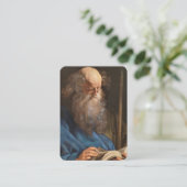 Die Apostel St. Thomas-Gebetskarte Visitenkarte (Stehend Vorderseite)