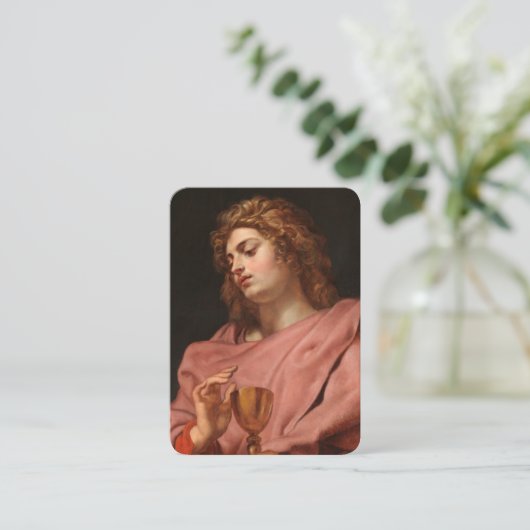 Die Apostelkarte St. John Prayer Visitenkarte (Stehend Vorderseite)