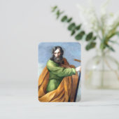 Die Apostelkarte St Simon Visitenkarte (Stehend Vorderseite)