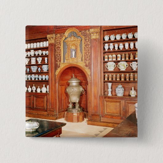 Die Apotheke des Heilig-Jean Krankenhauses Button (Vorderseite)