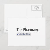 Die Apotheke... Ich mag das Postkarte (Vorne/Hinten)