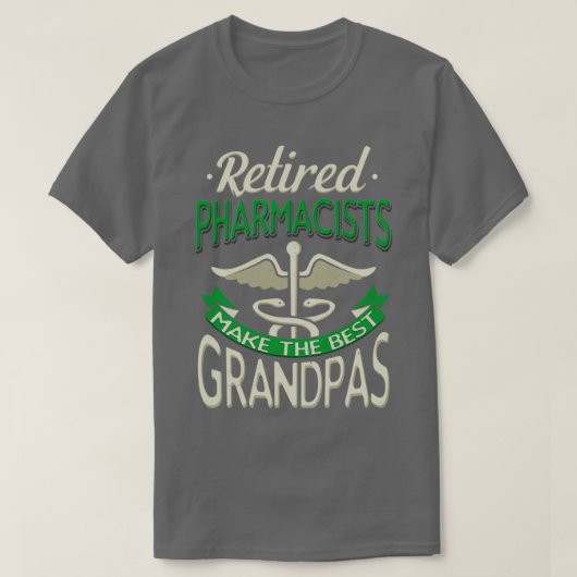 Die Apotheker machen die besten Grandpas T-Shirt (Design vorne)