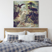 Die Apotheose des französischen Helden Leinwanddruck (Insitu (Schlafzimmer))