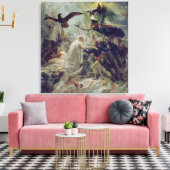 Die Apotheose des französischen Helden Leinwanddruck (Insitu (Wohnzimmer))