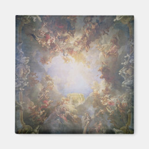 Die Apotheose des Herkules, von der Decke der Magnet