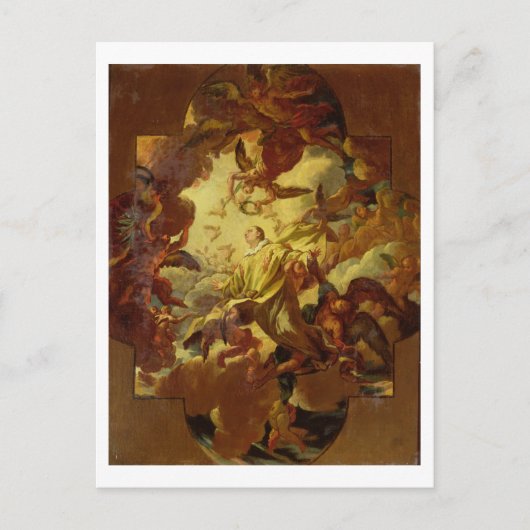 Die Apotheose des Hl. Stephans Postkarte (Vorderseite)