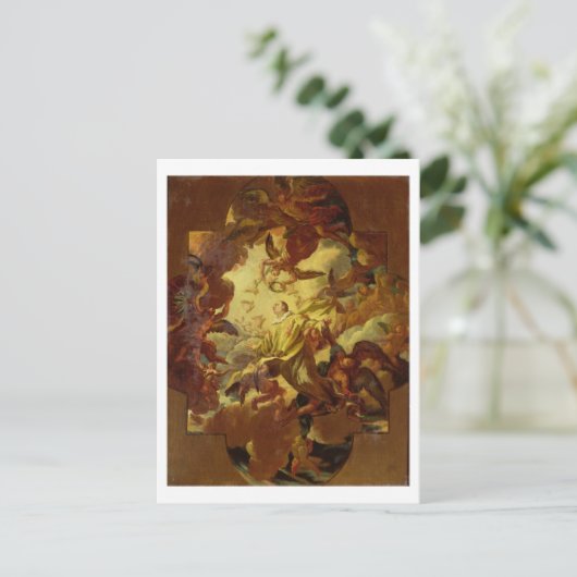Die Apotheose des Hl. Stephans Postkarte (Stehend Vorderseite)