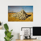 Die Apotheose des Krieges durch Vasily V. Vereshch Poster (Heimbüro)