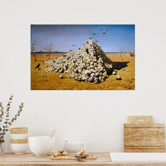 Die Apotheose des Krieges Poster (Küche)