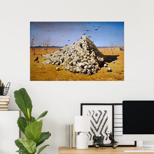 Die Apotheose des Krieges Poster (Heimbüro)