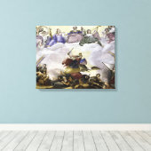 Die Apotheose George Washington - Krieg Leinwanddruck (Insitu (Holzboden))