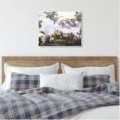 Die Apotheose von George Washington - Landwirtscha Leinwanddruck (Insitu (Schlafzimmer))