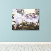 Die Apotheose von George Washington - Landwirtscha Leinwanddruck (Insitu (Holzboden))