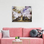 Die Apotheose von George Washington - Wissenschaft Leinwanddruck (Insitu (Wohnzimmer))