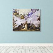 Die Apotheose von George Washington - Wissenschaft Leinwanddruck (Insitu (Holzboden))