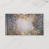 Die Apotheose von Herkules, von der Decke von Th Visitenkarte (Rückseite)