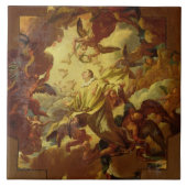 Die Apotheose von St Stephen Fliese (Vorderseite)