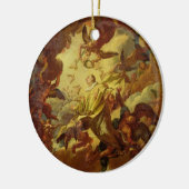Die Apotheose von St Stephen Keramikornament (Links)