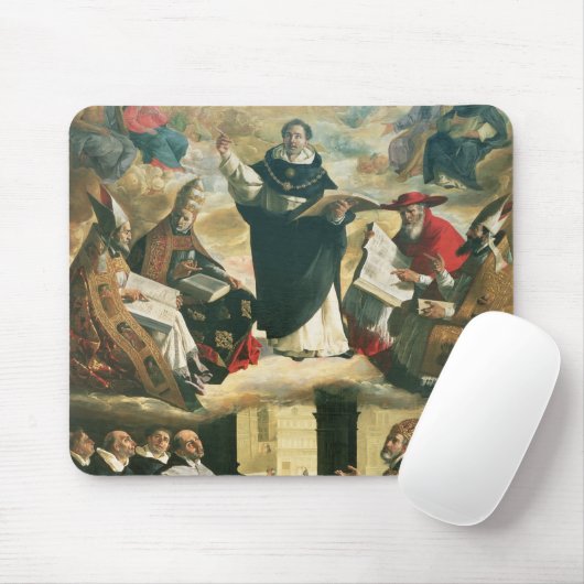 Die Apotheose von St Thomas Thomas von Aquin, 1631 Mousepad (Mit Mouse)
