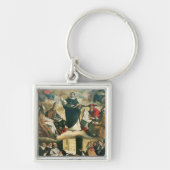 Die Apotheose von St Thomas Thomas von Aquin, 1631 Schlüsselanhänger (Vorne)
