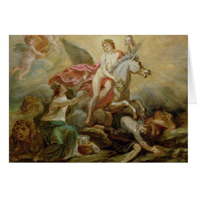 Die Apotheose von Voltaire, 1778 (Vorderseite (Horizontal))