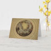 Die Apotheose von Washington - Hauptstadt Rundbau Karte (Gelbe Blume)