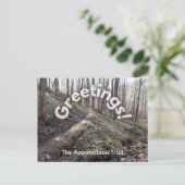Die Appalachen-Postkarte Postkarte (Stehend Vorderseite)
