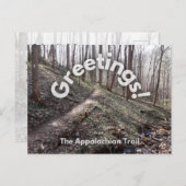 Die Appalachen-Postkarte Postkarte (Vorne/Hinten)