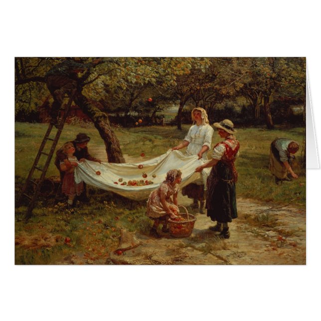 Die Apple-Sammler, 1880 (Vorderseite (Horizontal))