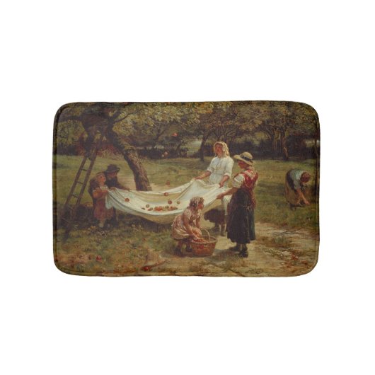 Die Apple-Sammler, 1880 Badematte (Vorderseite)