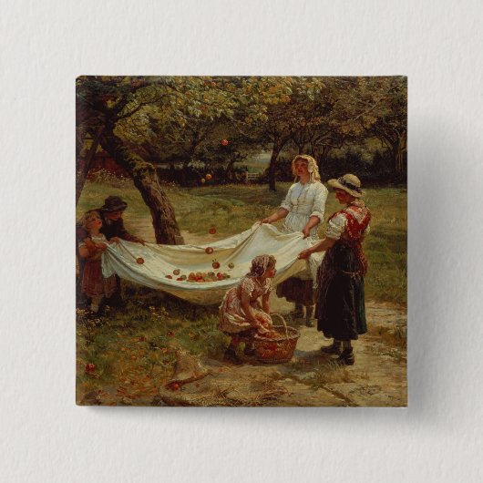 Die Apple-Sammler, 1880 Button (Vorderseite)