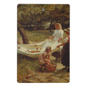 Die Apple-Sammler, 1880 Mini Klemmbrett (Rückseite)