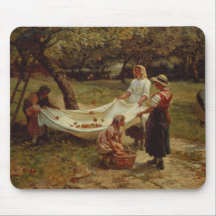 Die Apple-Sammler, 1880 Mousepad