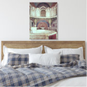 Die Apsis mit dem Taufe-Schriftart Leinwanddruck (Insitu (Schlafzimmer))