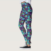 Die Aquamarinen Leggings der Sterne (Links)