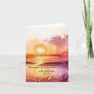 Die Aquarell-Strand-Serie Design 3